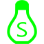 lime salt shaker icon