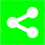 lime sharethis 2 icon