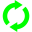 lime sinchronize icon