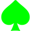 lime spades icon