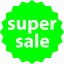 lime super sale badge icon