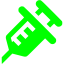 lime syringe icon