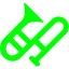 lime trambone icon