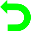 lime undo icon