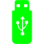 lime usb 2 icon