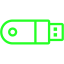 lime usb 3 icon