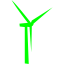 lime windmill icon