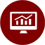 maroon analytics 2 icon