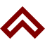 maroon arrow 143 icon