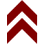 maroon arrow 150 icon