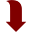 maroon arrow 238 icon