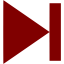 maroon arrow 41 icon