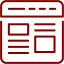 maroon article icon