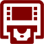 maroon atm icon