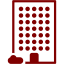 maroon building icon