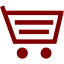 maroon cart 27 icon