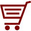 maroon cart 34 icon