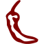 maroon chili pepper 7 icon