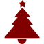 maroon christmas 41 icon