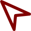 maroon cursor 3 icon