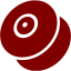 maroon cymbals icon