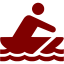 maroon dinghy icon