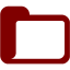 maroon folder 8 icon