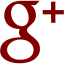 maroon google plus icon