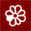 maroon icq 2 icon