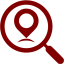 maroon local seo icon