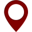 maroon map marker 2 icon