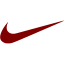 maroon nike icon