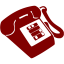 maroon phone 16 icon