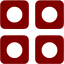 maroon posterous spaces icon