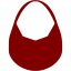 maroon purse 3 icon