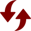 maroon refresh icon