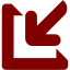 maroon resize 9 icon