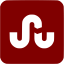 maroon stumbleupon 3 icon