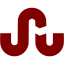 maroon stumbleupon icon