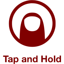 tap and hold 2 icon