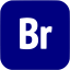 navy blue adobe br icon