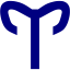 navy blue aries 2 icon