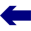 navy blue arrow 123 icon