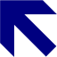 navy blue arrow 252 icon