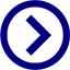 navy blue arrow 28 icon