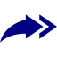 navy blue arrow 59 icon