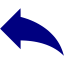 navy blue arrow 80 icon