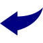 navy blue arrow 84 icon