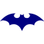 navy blue batman 19 icon