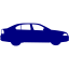 navy blue car 27 icon